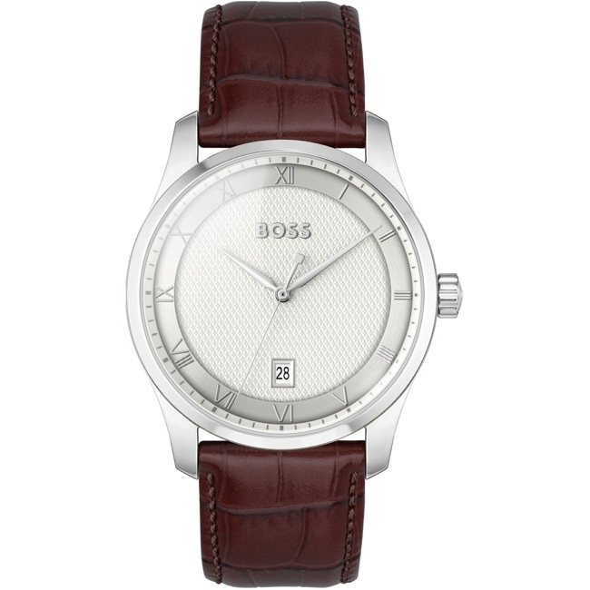 Hugo Boss Principle Braun / Silbrig - 1514114