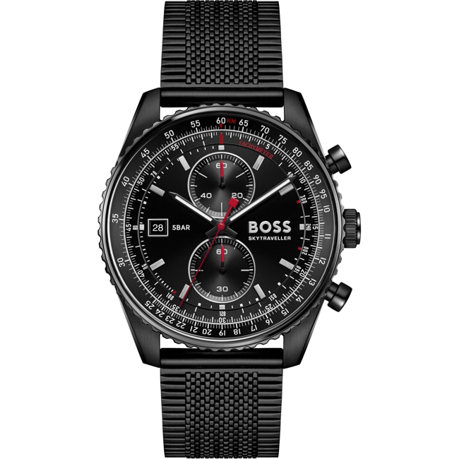 Hugo Boss Skytraveller Pro Chronograph Black - 1514348