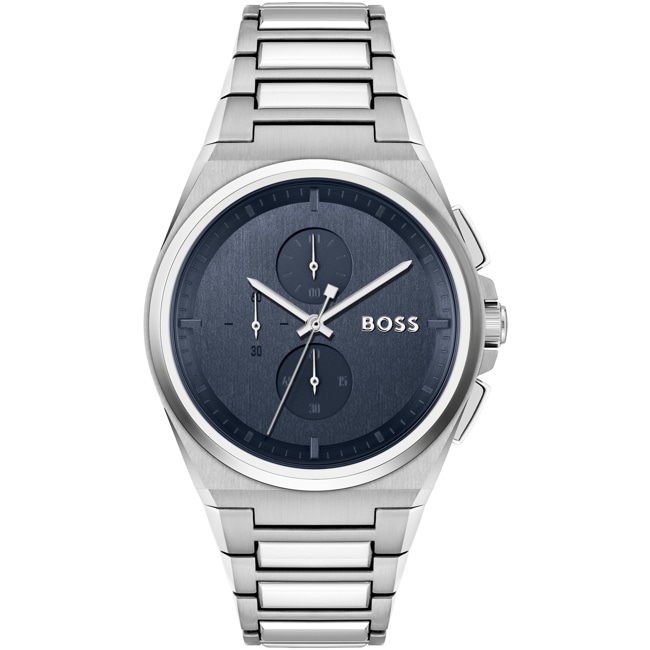 Hugo Boss Steer Chronograph Silver / Blue - 1514048