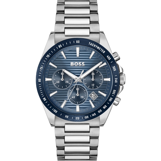 Hugo Boss Strike Chronograph Silver / Blue - 1514240