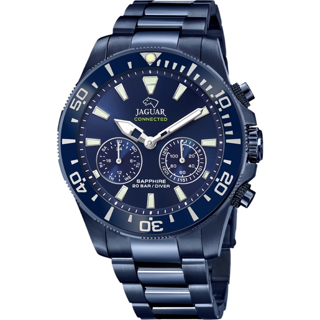 Jaguar Connected Diver Chronograph Hybrid 46mm Blue - J930/1