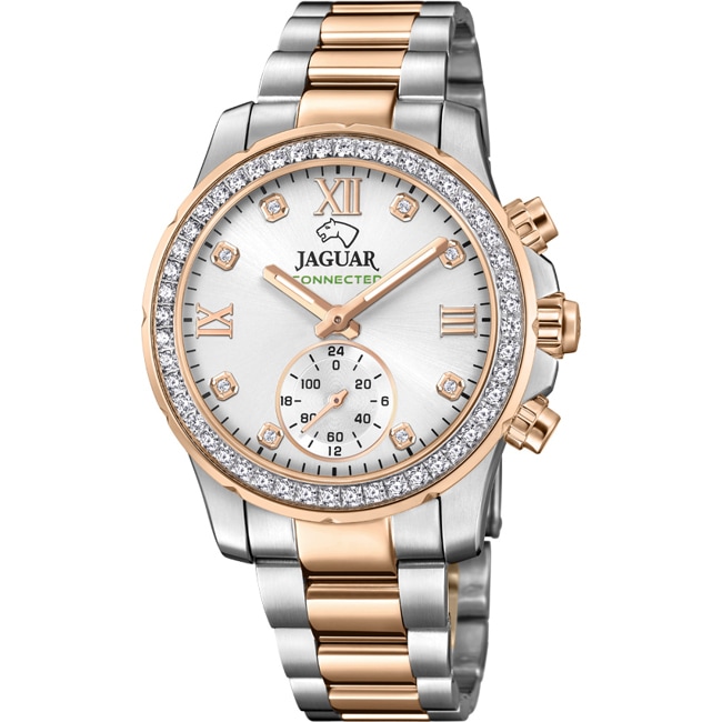 Jaguar Connected Lady Bicolore Rosé / Argenté 37mm - J981/2