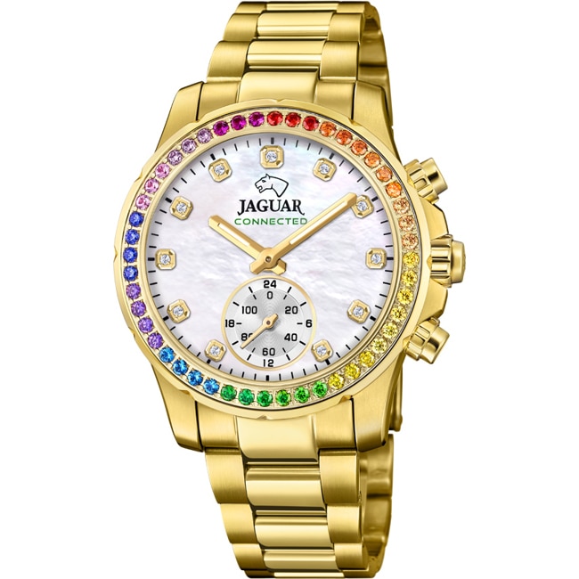 Jaguar Connected Lady Goldig / Rainbow 37mm - J983/4