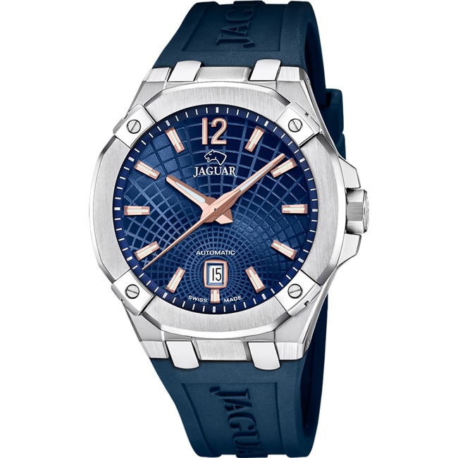 Jaguar Diplomatic Automatic Blau / Silbrig  - J1030/2