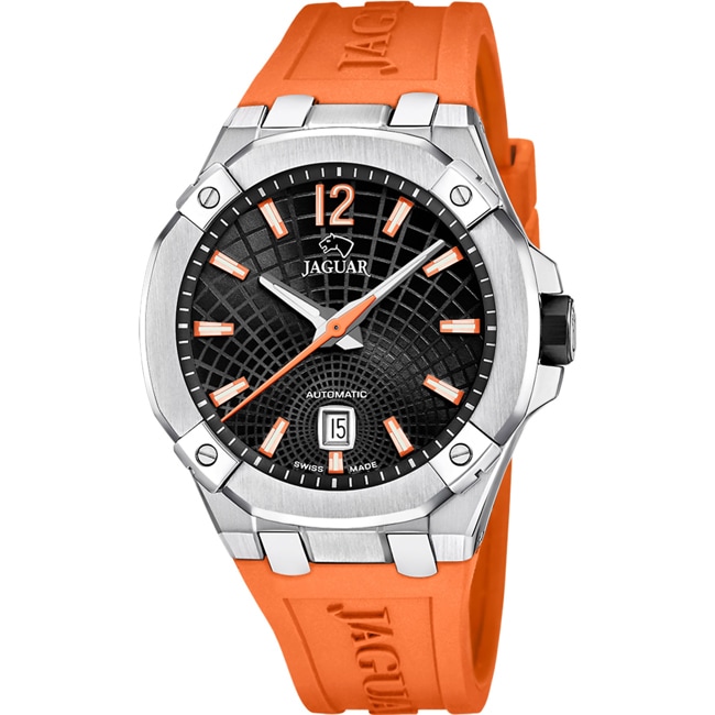 Jaguar Diplomatic Automatic Orange / Silbrig & Schwarz - J1030/1