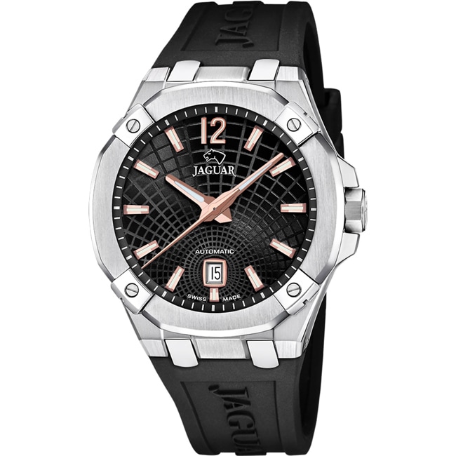 Jaguar Diplomatic Automatic Schwarz / Silbrig  - J1030/4