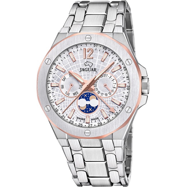 Jaguar Diplomatic Calendar Silbrig  - J1039/1