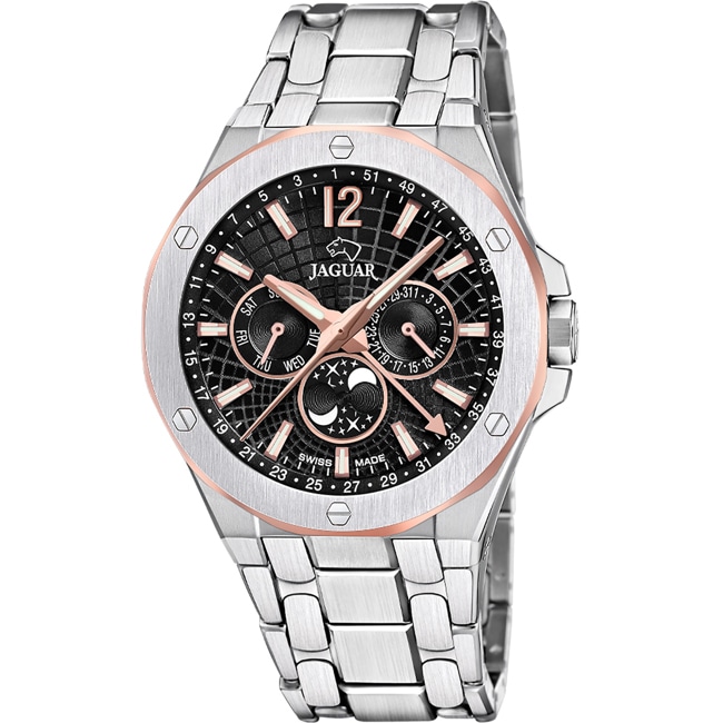 Jaguar Diplomatic Calendar Silbrig / Schwarz - J1039/4