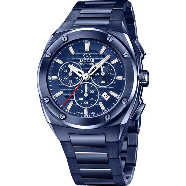 Jaguar Executive Chronograph Date Blue 45mm - J991/1