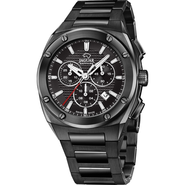Jaguar Executive Chronograph Date Black 45mm - J992/1