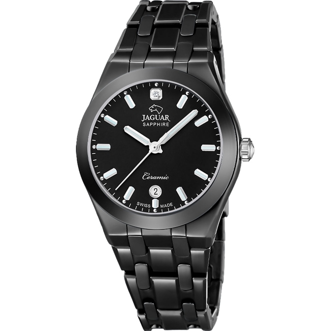 Jaguar Ceramic Date Noir - J1052/1