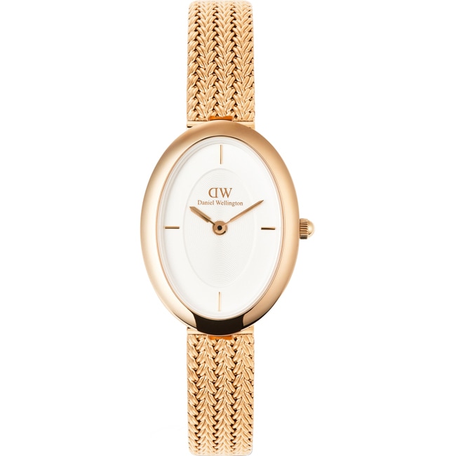 Daniel Wellington Juliette Braided Mesh White Sunray Rose Daniel Wellington Juliette Braided Mesh White Sunray Rose - DW00100883