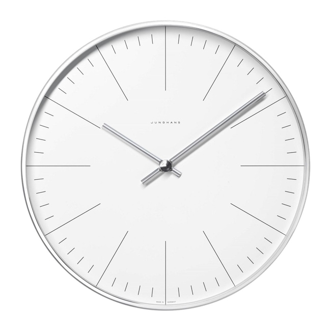 Junghans max bill Horloge murale Quartz Ø 22 - 367/6049.00