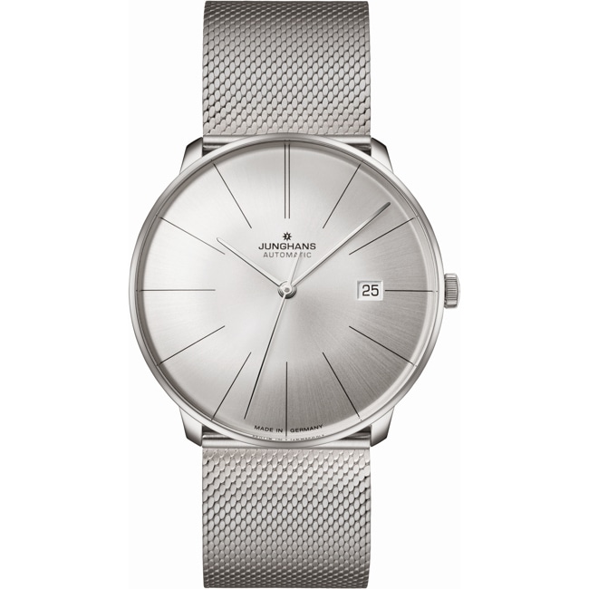 Junghans Meister fein Automatik Silbrig - 027/4153.44