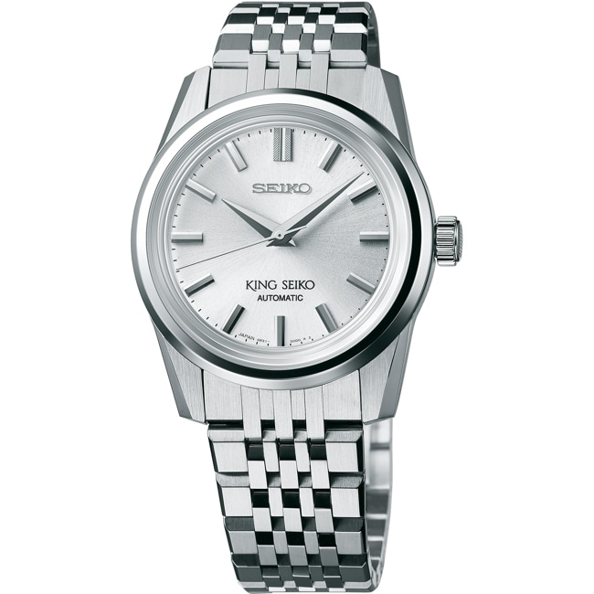 King Seiko Automatik Silbrig Ø 37mm - SPB279J1