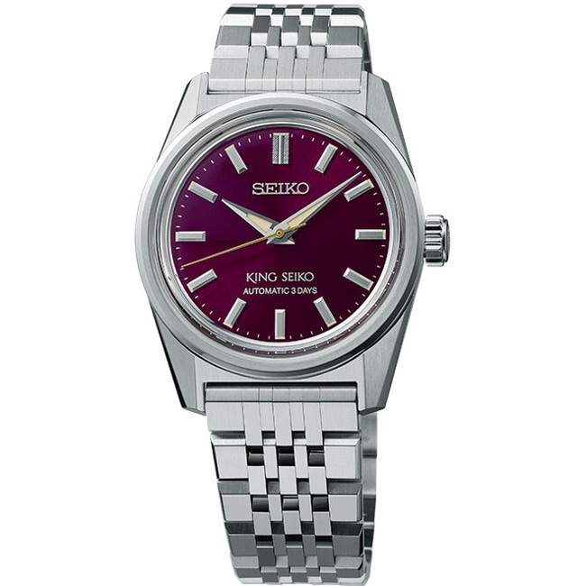 King Seiko KSK 6R Automatic Burgundy Ø 36mm - SPB461J1