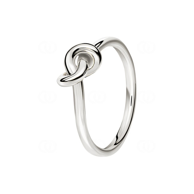 Knotenring 750/18 K Weissgold - RO50WG
