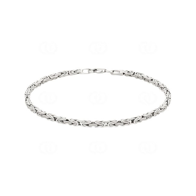 Classic Byzantine Bracelet 925 Silver 2.5mm - AR-925-025