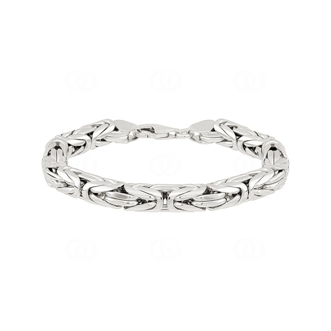 Round Byzantine Bracelet 925 Silver 8.0mm - AR-925-007