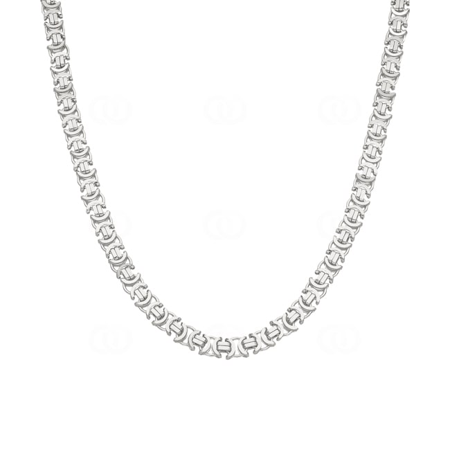 Flat Byzantine Chain 925 Silver 5.5mm - KE-925-0495