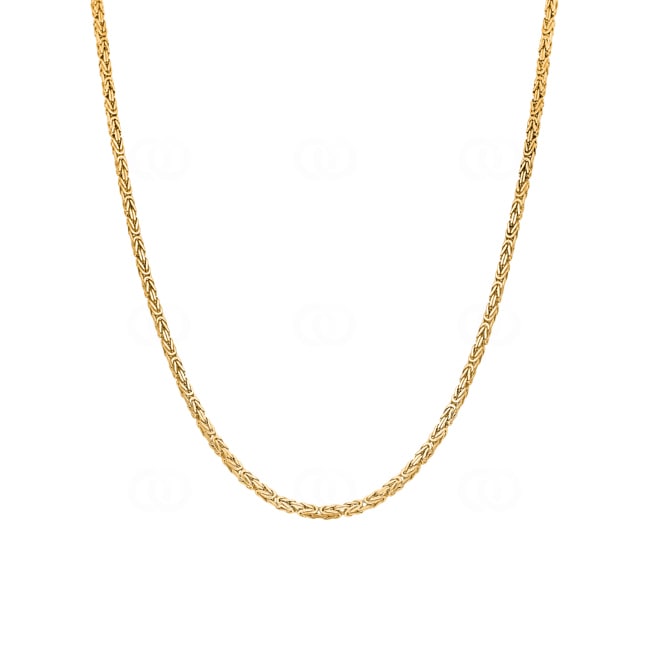 Königskette klassisch 750/18 K Gelbgold massiv 2.0mm - CKO1001