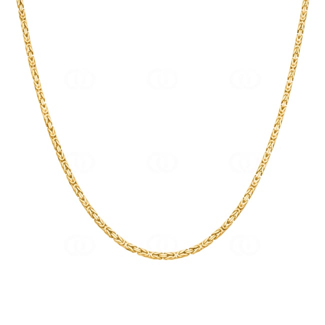 Königskette klassisch 750/18 K Gelbgold massiv 2.5mm - CKO1002