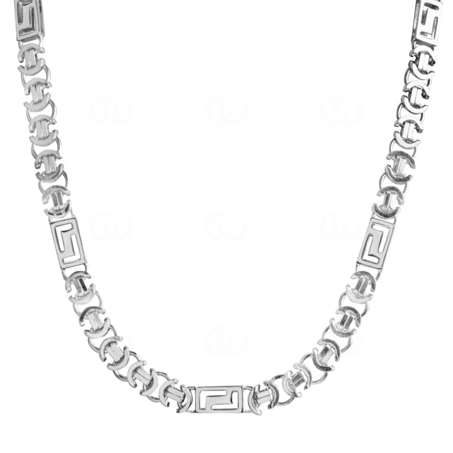 Modern Byzantine Chain flach 925 Silver 7mm - KE-925-055-16