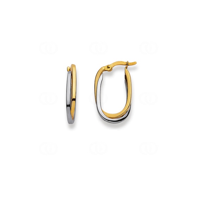 Kreolen 750/18 K Bicolor - 1564.04034/0001