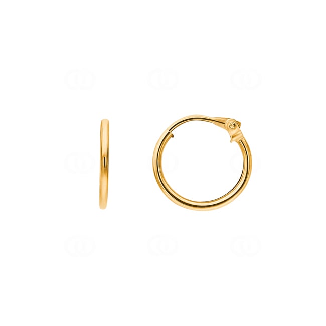 Kreolen 750/18 K Gelbgold 1.0mm Ø 10mm - 3005.6