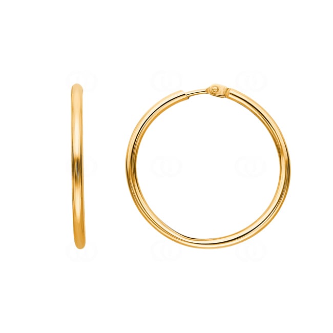 Kreolen 750/18 K Gelbgold 1.6mm Ø 24mm - 3110