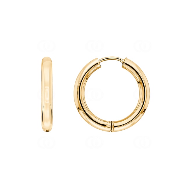 Kreolen 750/18 K Gelbgold Ø 15mm - OGO1025