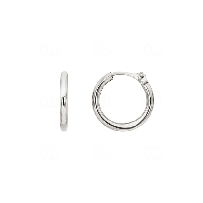 Kreolen 750/18 K Weissgold 1.6mm Ø 12mm - 3034.6G