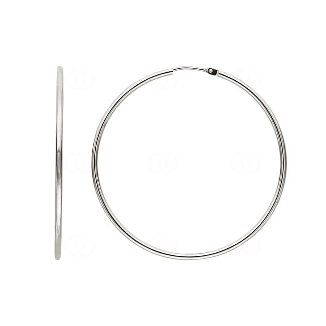 Kreolen 750/18 K Weissgold 1.6mm Ø 40mm - 3151G