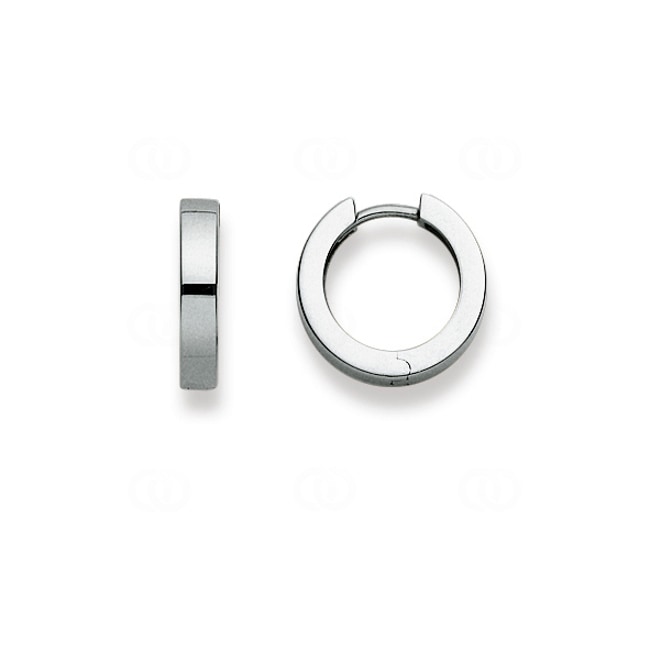 Kreolen 750/18 K Weissgold Ø 15mm - 1264.04133/1500