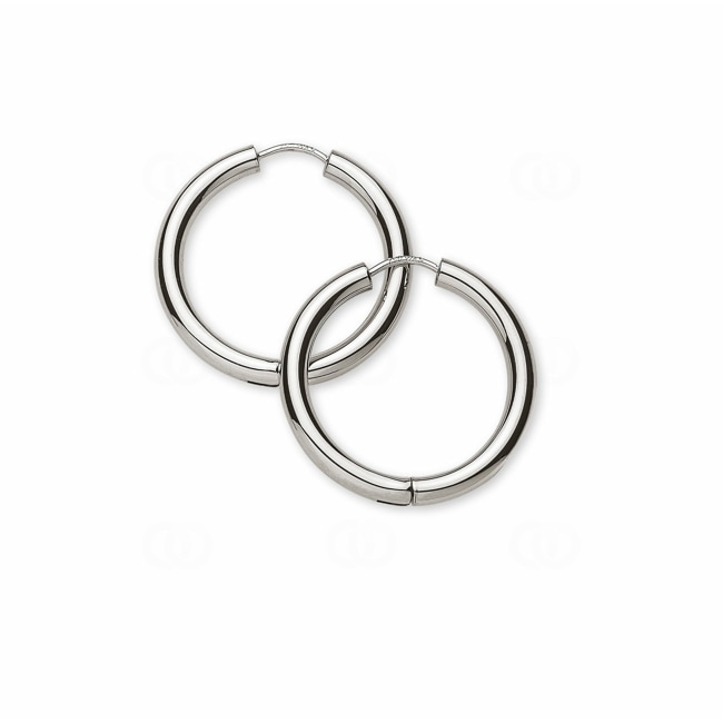 Kreolen 750/18 K Weissgold Ø 20mm - OGO2023