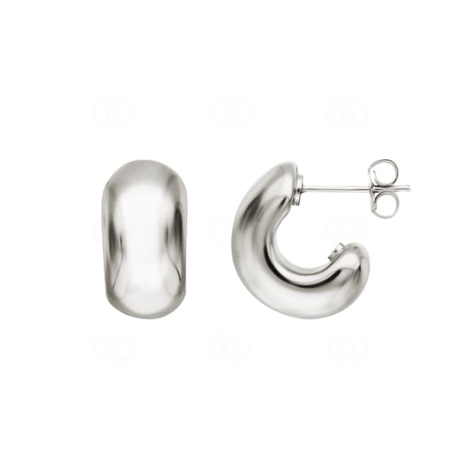 Créoles Argent 925 electroformée - 335545