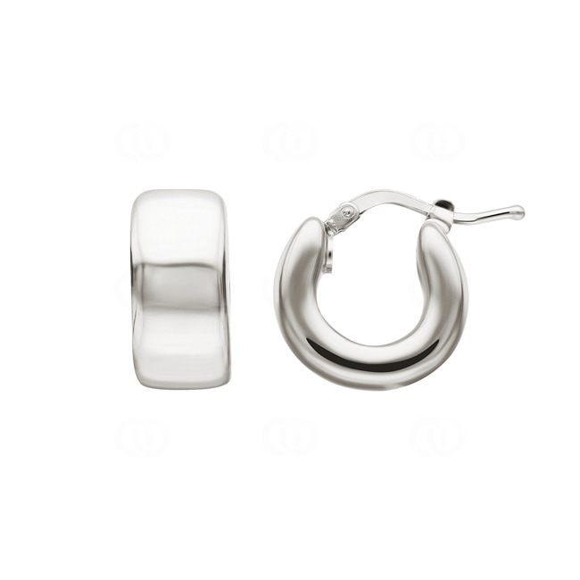 Créoles Argent 925 electroformée - 335546