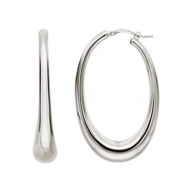 Kreolen 925 Silber galvanisiert - 305816