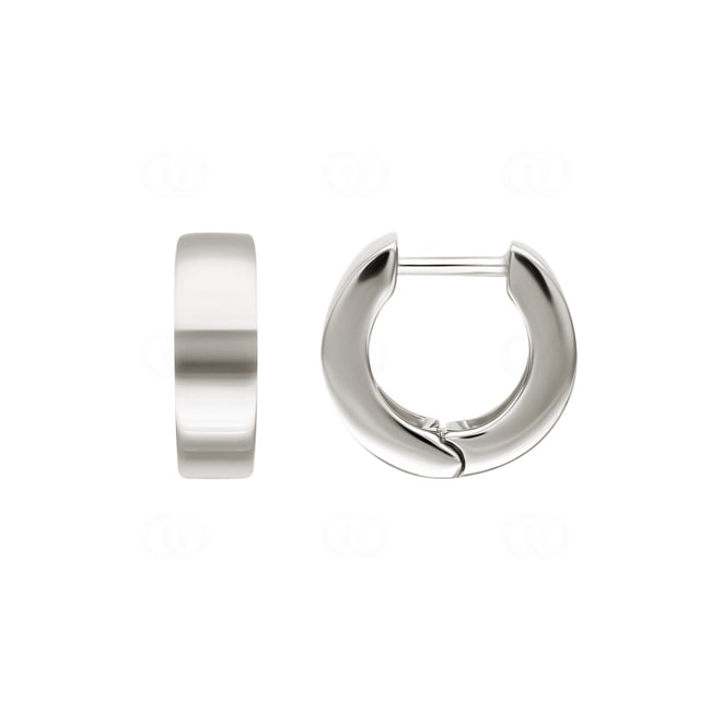 Kreolen 925 Silber rhodiniert - 305245