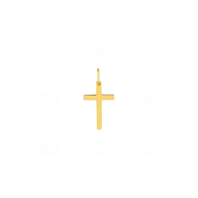 Kreuzanhänger 375/9 K Gelbgold 10 x 19mm - 397325.00