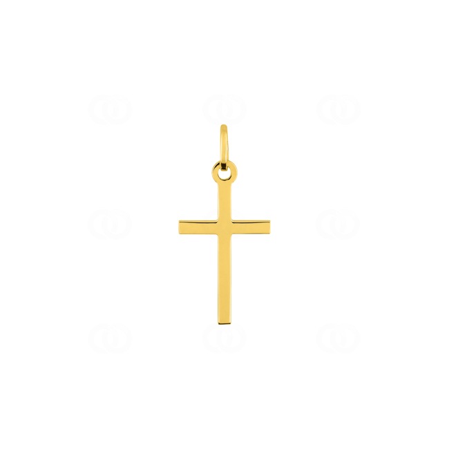 Kreuzanhänger 375/9 K Gelbgold 12 x 26mm - 660023
