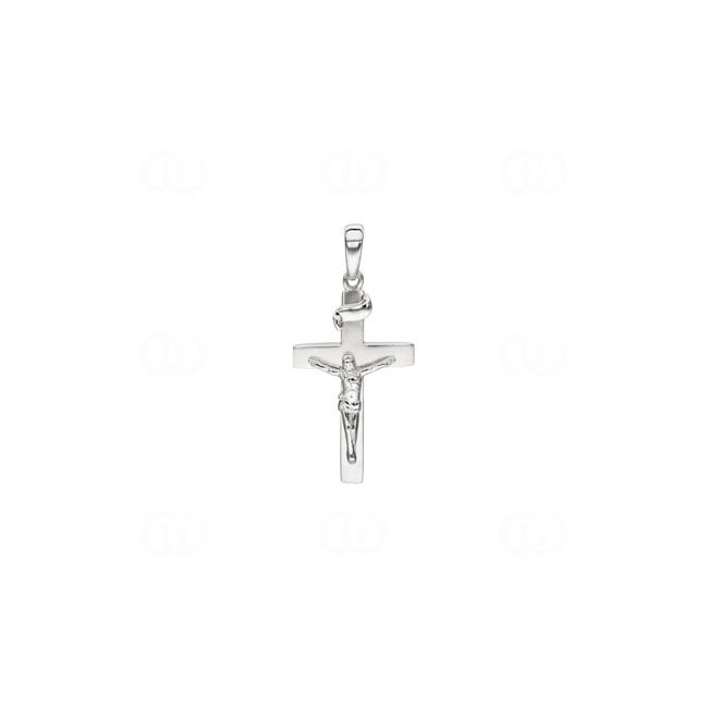 Cross Pendant 750/18 K White Gold Cross Pendant 750/18 K White Gold - PP04446-WG