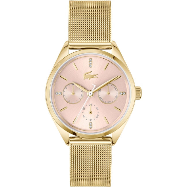 Lacoste Atena Day Date Goldig / Rosa - 2001499