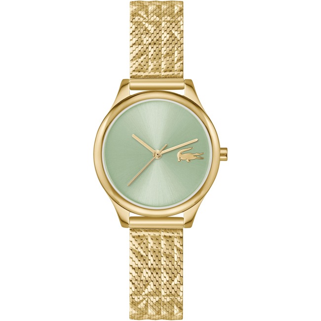 Lacoste Crocodelle Goldig / Grün - 2001502