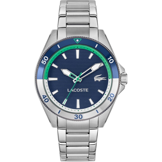 Lacoste Mainsail Stainless Steel Silvery / Blue - 2011458