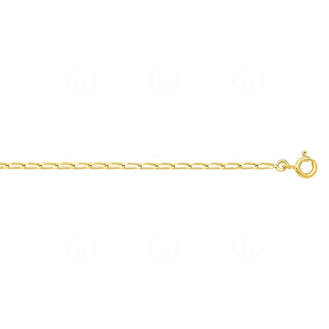 Collier gourmette long or jaune 750/18 ct 1.7mm - 506.17