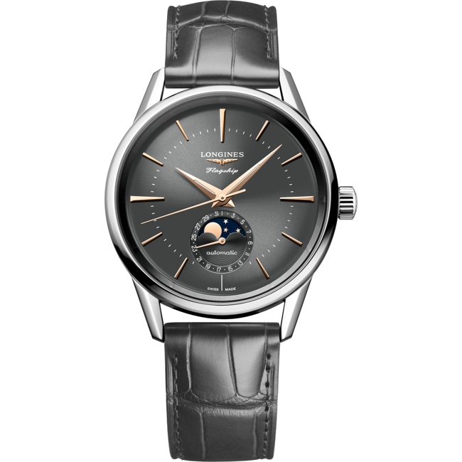 Longines Flagship Heritage Moonphase - L4.815.4.52.2