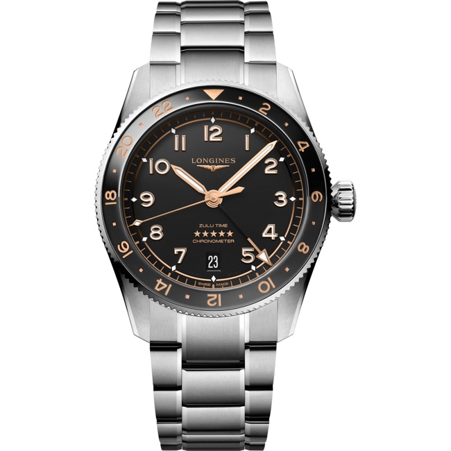 Longines Spirit Zulu Time 39mm - L3.802.4.50.6