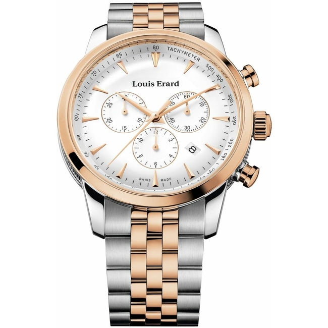 Louis Erard Héritage Quarz Chronograph - 13 900 AB10 M