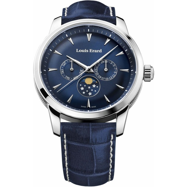 Louis Erard Héritage Quarz Moonphase - 14 910 AA05